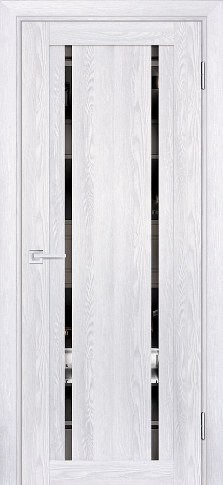 Дверь PSK-9 / Цвет Ривьера айс / Зеркало тонированное / Двери PROFILO PORTE