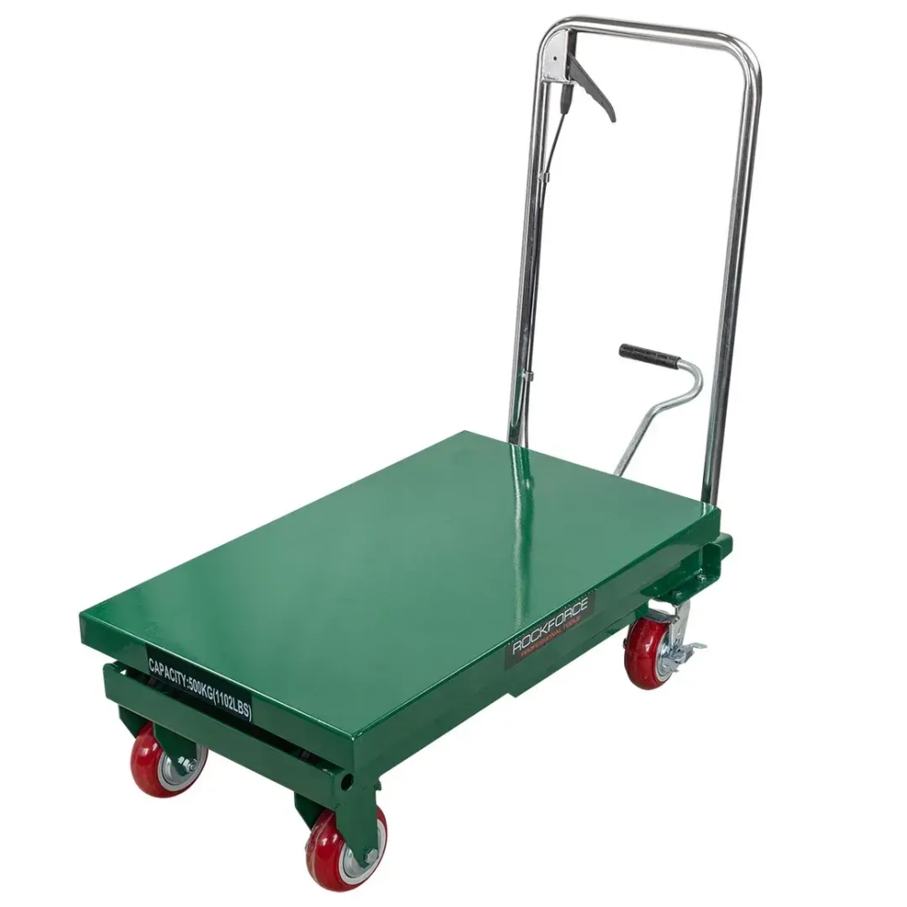 Тележка подъемная гидравлическая 500кг RockFORCE RF-SPT 500A