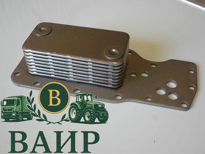 Теплообменник масляный 3975818 для двигателей Cummins 3,3–6,7 L (B, BTA, QSB, EQB, ISB, ISBe)