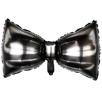 Шар фольгированный Бант 76 см (Черный)