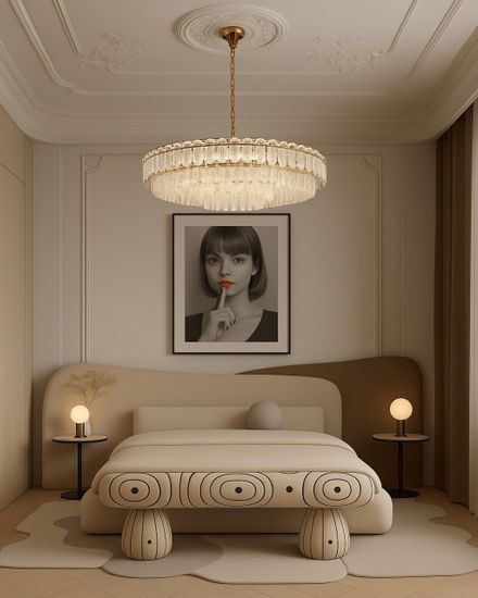 Подвесная люстра MODELUX ML.7092.1000 GD