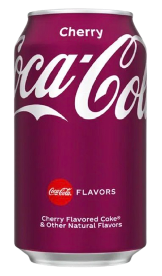 Газированный напиток Coca-Cola со вкусом вишня