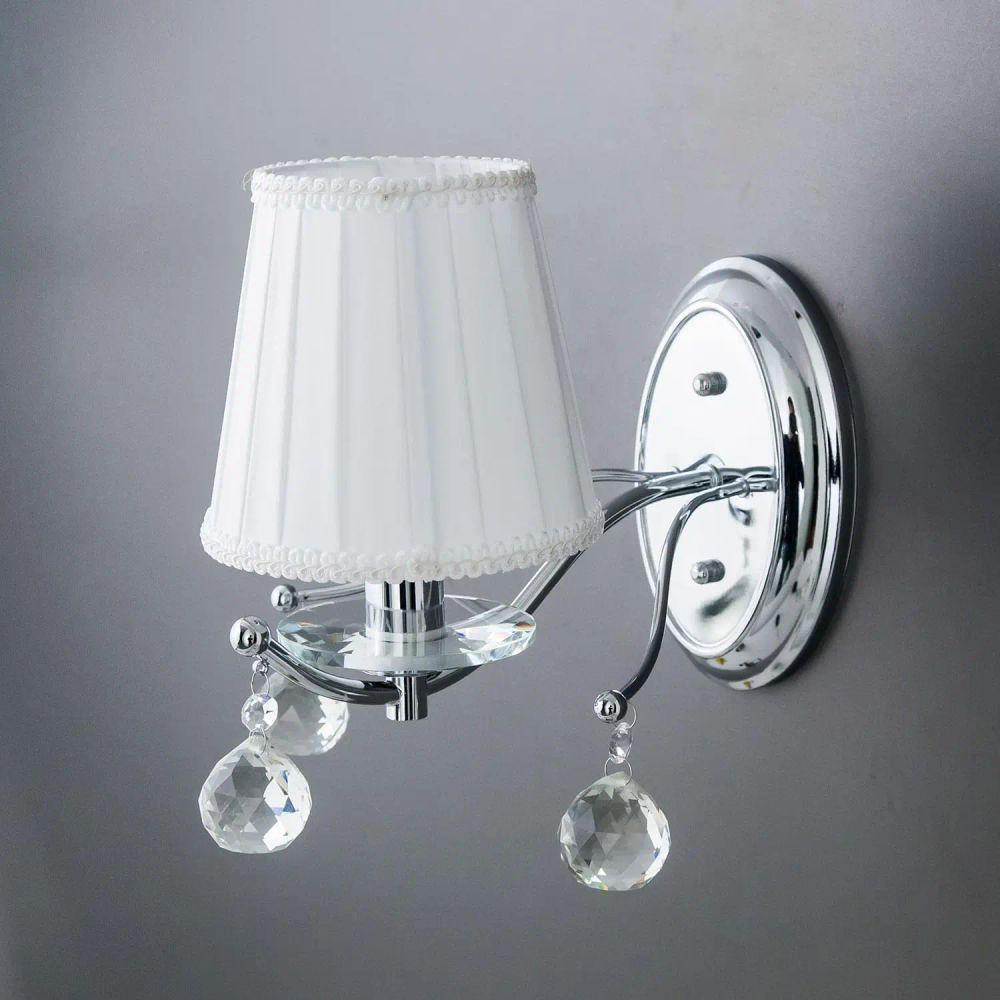 Citilux Шелли CL438311 Бра с абажуром Хром