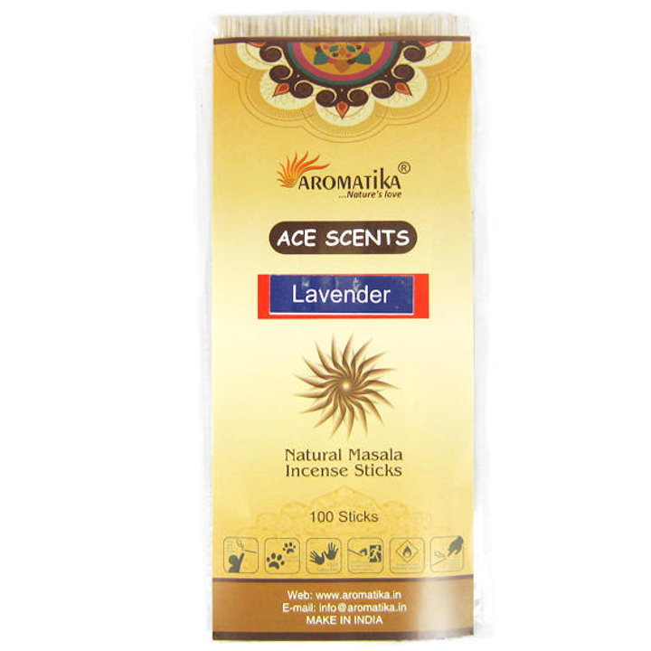 Aromatika Ace Scent Lavender Благовоние-масала Лаванда 100 шт