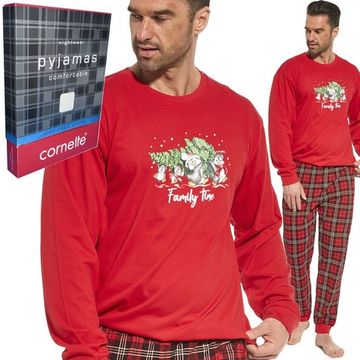 Пижама мужская с длинным рукавом и брюками Cornette 115/203