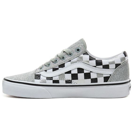 Vans Old Skool Glitter Checkerboard&#39;