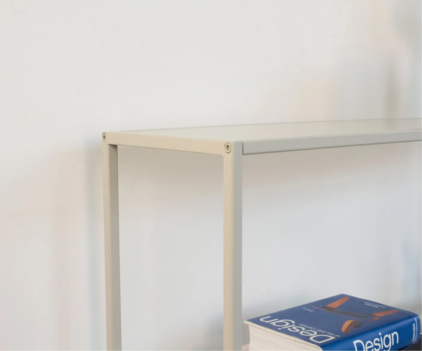 Стеллаж металлический 155х60х25, серый