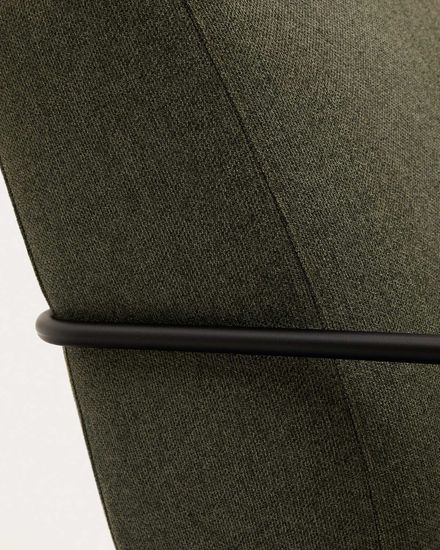 Кресло Gamer зеленого цвета с черным металлом Испания La Forma