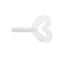 Твистер Helios Credo Double Tail 3,54&quot;/9 см White 5шт. (HS-28-001)