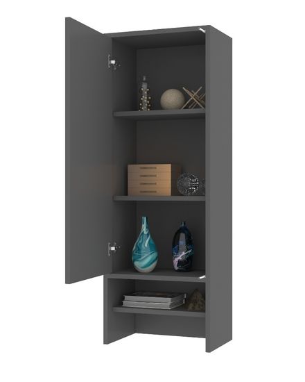 Шкаф навесной ГРАНД-ЛАВОРО-8 /400*1100*253/ слива валлис / слива валлис