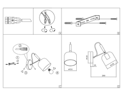 Ambrella Накладной спот с выключателем Loft TR97102
