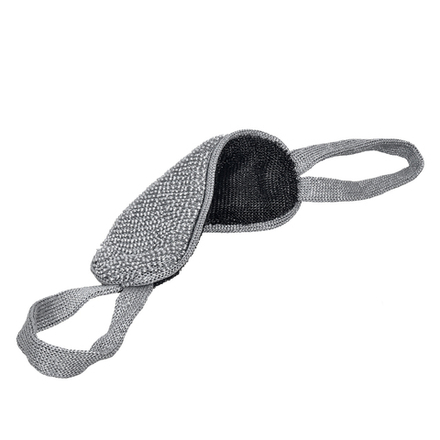 Мочалка из полипропилена Мужская двусторонняя 37х13см