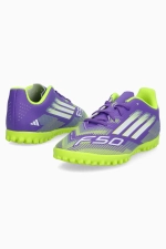 Сороконожки adidas F50 Club TF Junior - фиолетовый