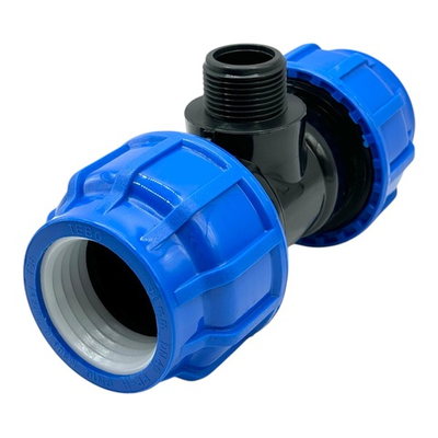 Тройник TEBO переходной 50x1" наружная резьба