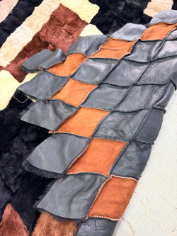 Покрывало меховое ковер из шкуры овчины