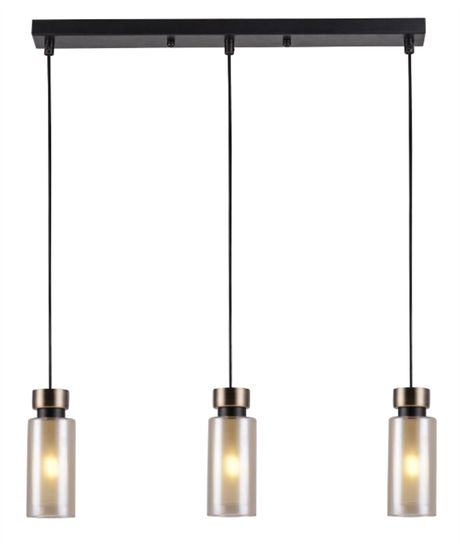 74338/3 BLACK+BRONZE (4) Люстра (RL)