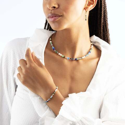 Серьги Coeur de Lion Green-Turquoise 4243/20-0506