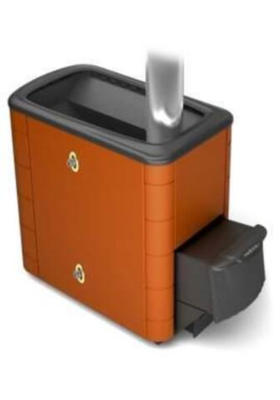 Банная печь Тунгуска XXL 2013 Inox ДА ТО терракота