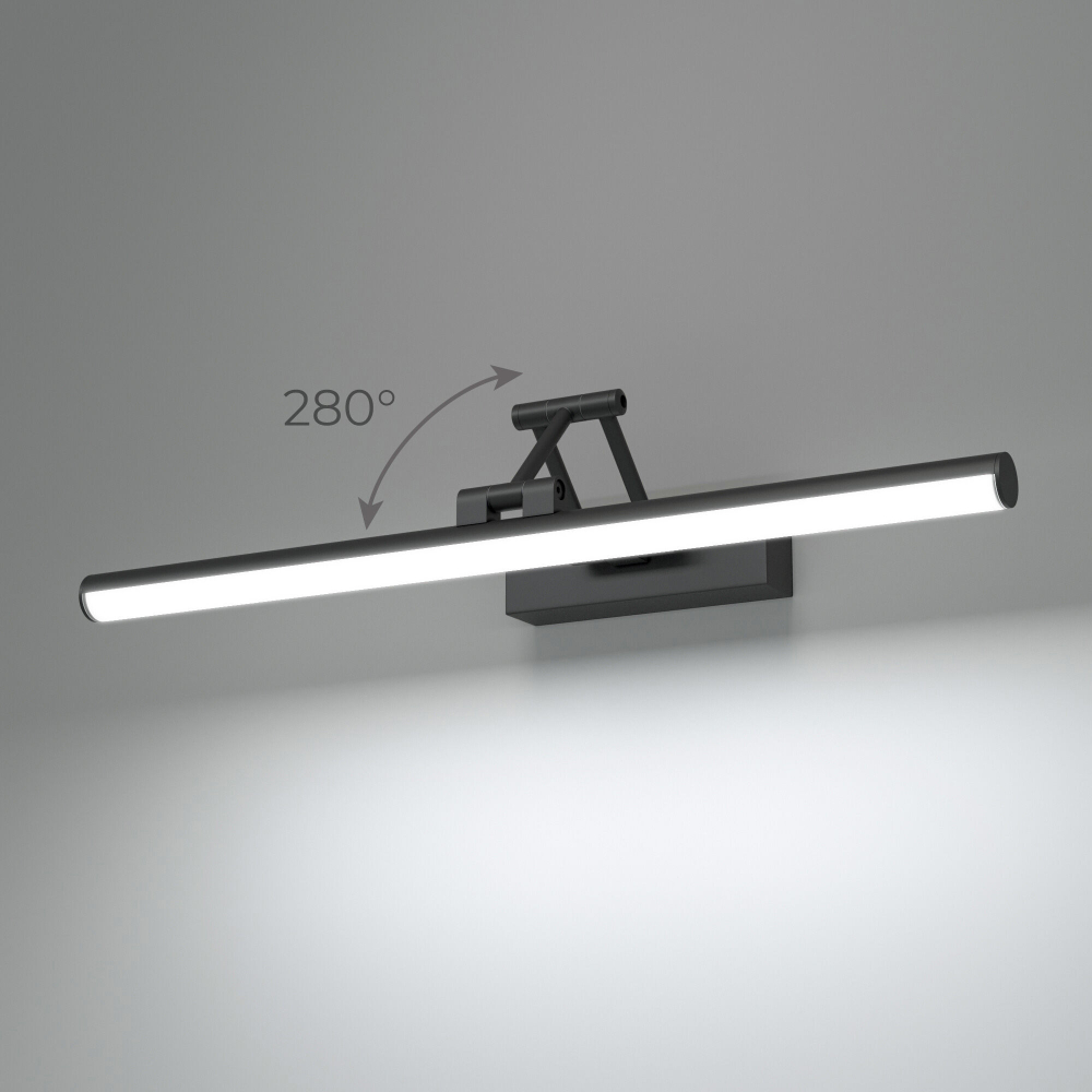 Светильник настенный поворотный светодиодный Monza LED черный 4000К 40128/LED черный