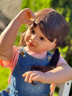 Кукла Реборн ростовая 85см в пакете (FA-257A)