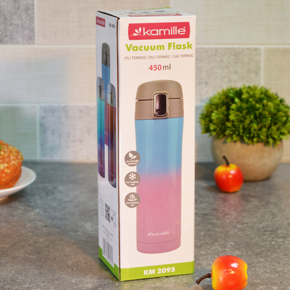 Термос бутылка 450мл нерж, 2095