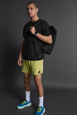 ZARA БАЗОВАЯ СПОРТИВНАЯ ФУТБОЛКА, ЧЕРНЫЙ