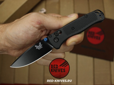 Нож Benchmade 533 Bugout Mini - черный нейлон, клинок черный RK/Н28