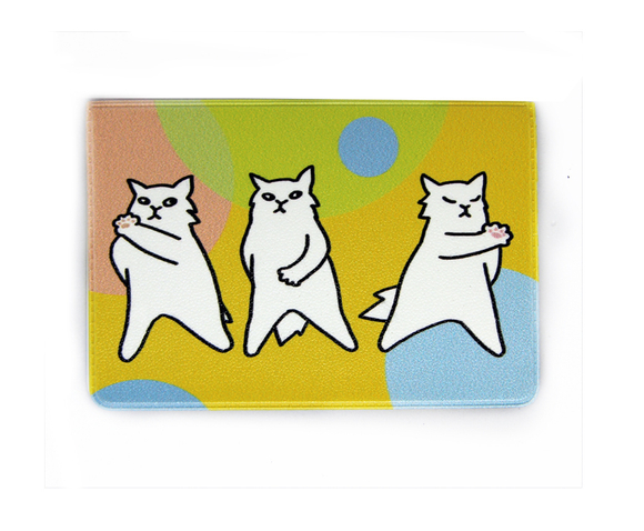 Обложка для транспортной карты "Три кота"
