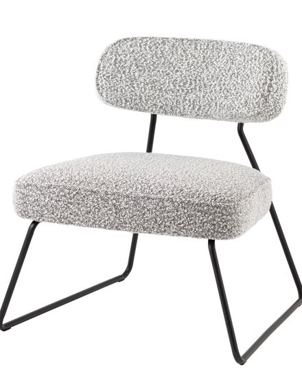 Кресло лаунж Kate серый