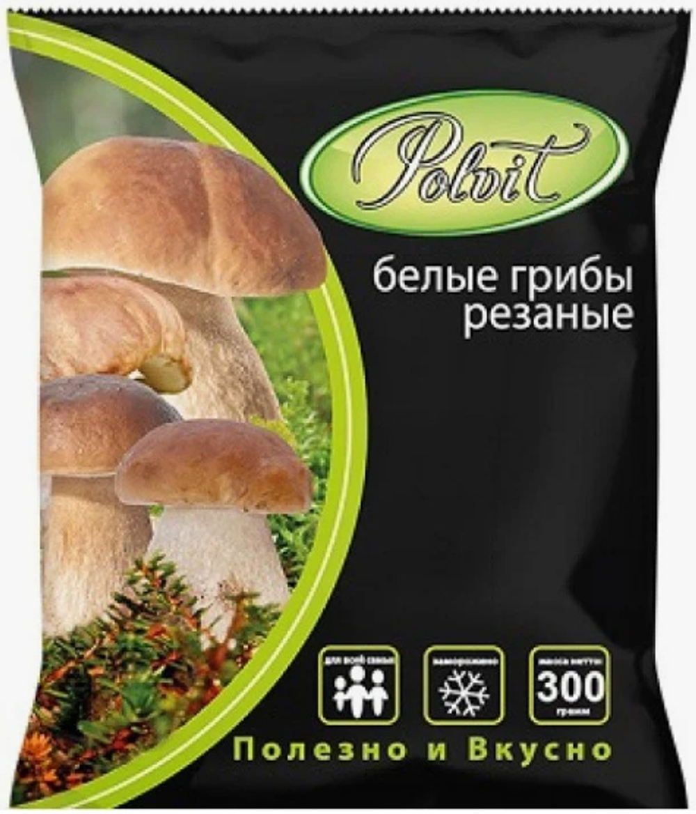 POLVIT квартет с белыми грибами 0.3кг