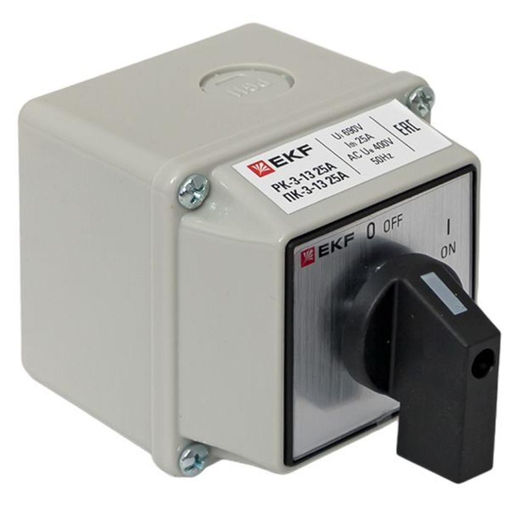 Переключатель кулачковый  EKF pk-3-13-25