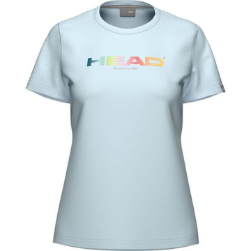 Женская теннисная футболка Head Rainbow - light blue