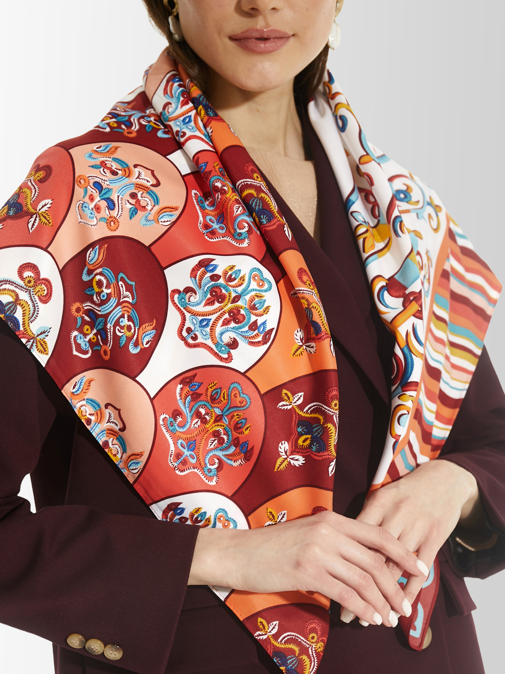 Платок «Легенды народов Амура»