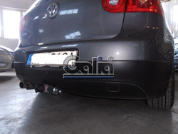 Фаркоп оцинкованный Galia A038A для Audi A3 2003-2008: хетчбек 3 двери, VW Golf V, VI, Plus хетчбек 3/5 дверей 2003-2008, 2008-2013 (2WD только)(паспорт и сертификат в комплекте)(без электрики)