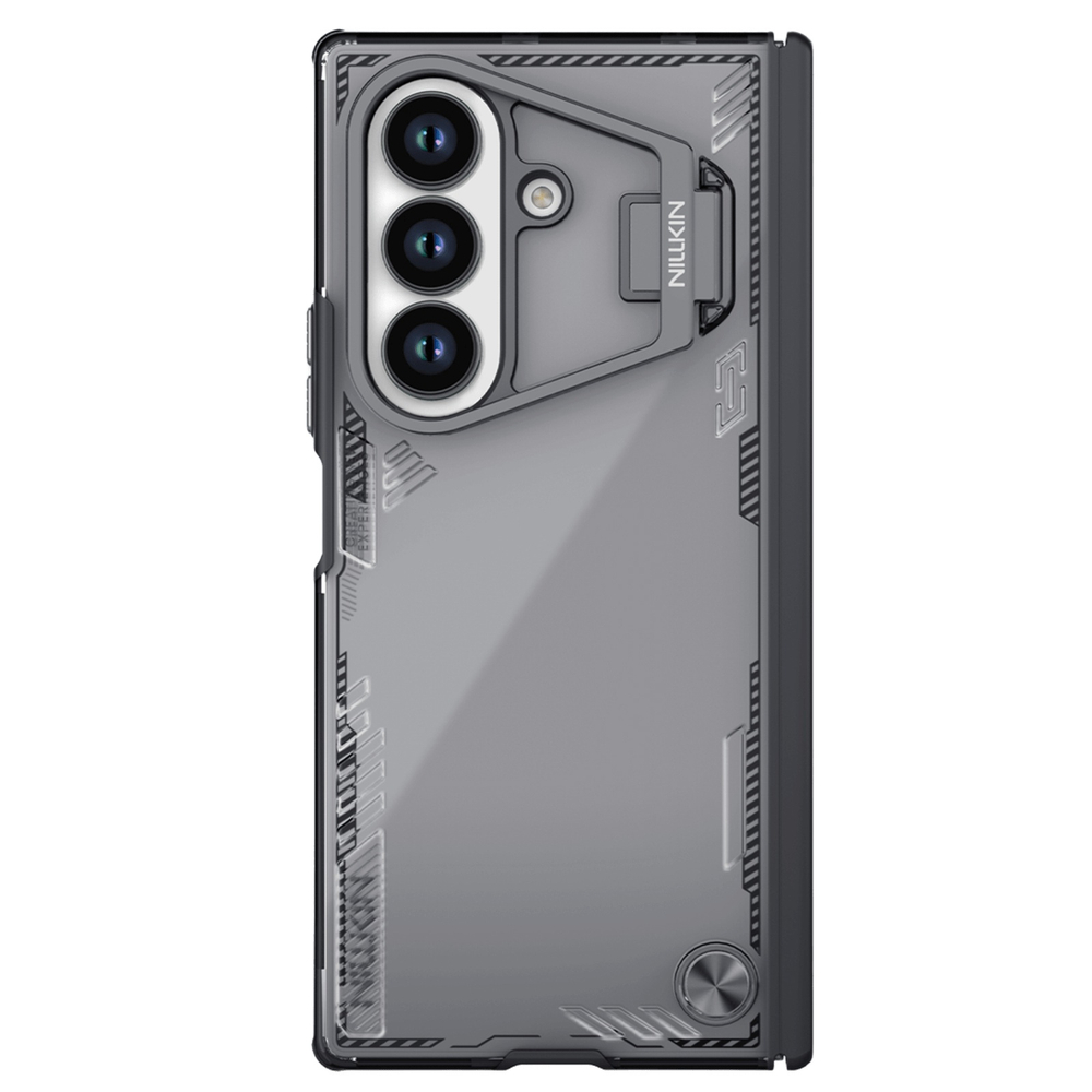Чехол тонированный от Nillkin с металлической откидной крышкой для камеры на Samsung Galaxy Fold 7, серия Iceblade Prop Case