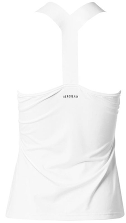 Женский топ теннисный Adidas Tennis Y-Tank Top Women - white/black