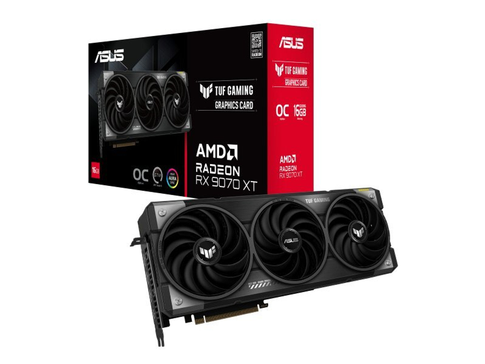 Видеокарта Asus Nvidia GeForce RX 9070XT TUF GAMING [90YV0L70-M0NA00]