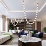 5008/64L ODL Подвес LED 64Вт 4000К 220В IP20 L-VISION