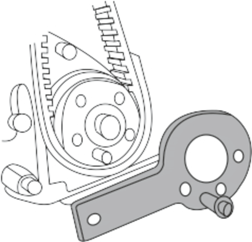 Фиксатор распредвала для установки фаз ГРМ (FIAT,OPEL) JTC