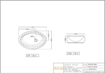 Artize, Раковина на столешн. Kavalier-J, 710х460, Белый KAS-WHT-49901