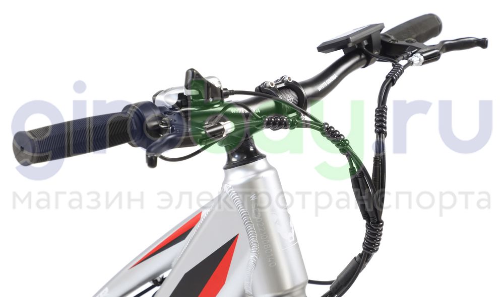 Электровелосипед WHITE SIBERIA CAMRY LIGHT 36V/11A 500W Snegir (Синий) фото 29 фото №30