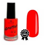 03 GPHF Лак для ногтей Grattol 9мл Wild Red