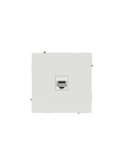 Розетка компьютерная 1-м KANT RJ45 кат.6A без шторки бел. песок DKC 7010673