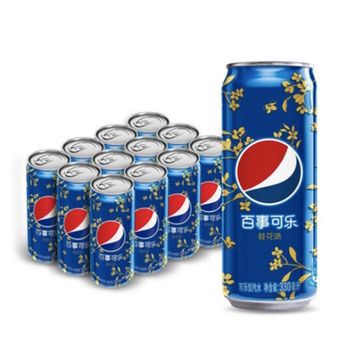 Газированный напиток Pepsi Osmanthus со вкусом ароматного цветка османтус, 330 мл (Китай)