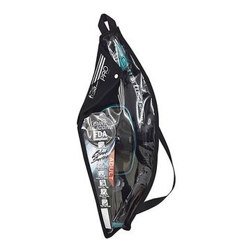 Набор маска+трубка в сумке TUSA Sport UCR-1625 Black Series черный/синий