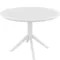 Пластиковый стол Sky Ø105 см, белый