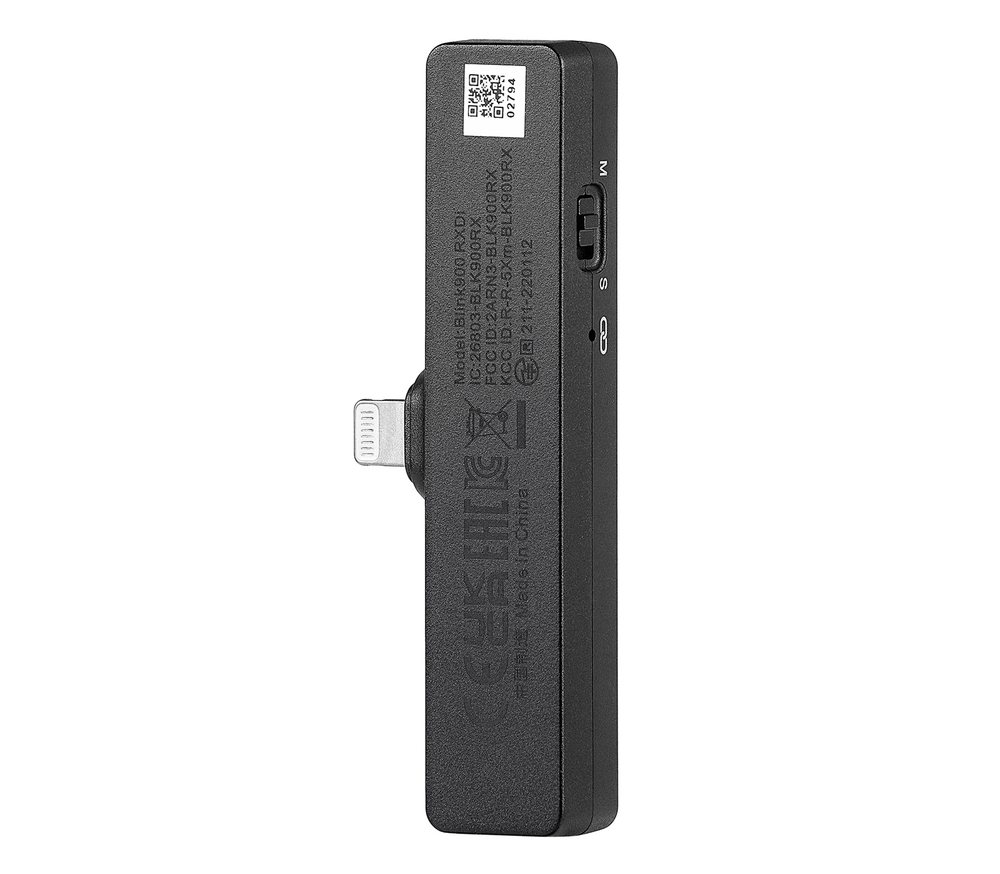 Беспроводная система Saramonic Blink900 S4, TX+TX+RXDi, Lightning