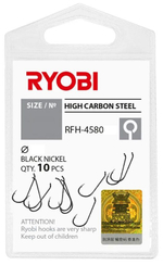 Крючок рыболовный RFH-4580 №12 ( 2 упк по 10шт)