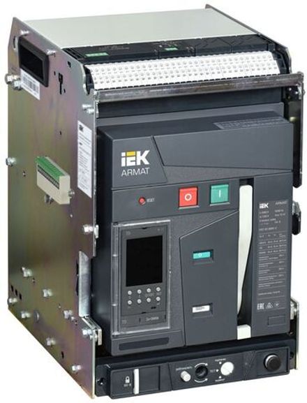 Выключатель автоматический воздушный 3п B 2000А 85кА TD выдвижн. с комплектом аксессуаров ARMAT IEK AR-ACB-3VB-085-2000A-TDCF