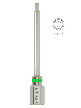Ключ для винтов iPen Green (зеленый) Hex 1.3, 30 Ncm